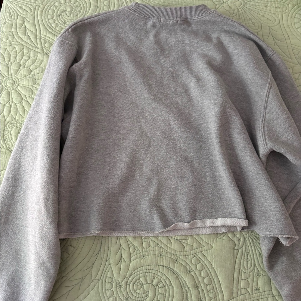 John Galt Brandy Melville California Cropped Crewneck - Picture 5 of 6